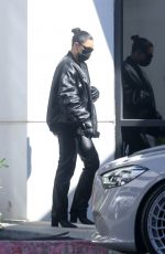KIM KARDASHIAN Arrives Back in Los Angeles 02/26/2022