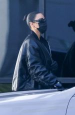 KIM KARDASHIAN Arrives Back in Los Angeles 02/26/2022
