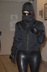 KIM KARDASHIAN Heading to Airport in Milan 02/25/2022