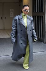 KIM KARDASHIAN Leaves Her Hotel in Milan 02/24/2022