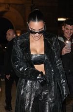 KIM KARDASHIAN Night Out at Milan Fashion Week 02/24/2022