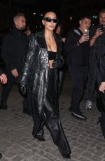 KIM KARDASHIAN Night Out at Milan Fashion Week 02/24/2022