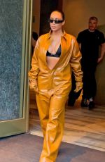 KIM KARDASHIAN Out at Milan Fashion Week 02/23/2022