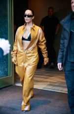 KIM KARDASHIAN Out at Milan Fashion Week 02/23/2022