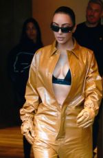 KIM KARDASHIAN Out at Milan Fashion Week 02/23/2022