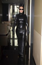 KIM KARDASHIAN Out at Milan Fashion Week 02/24/2022