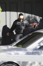 KIM KARDASHIAN Out in Los Angeles 02/04/2022