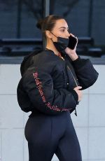 KIM KARDASHIAN Out in Los Angeles 02/09/2022
