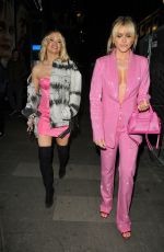 KIMBERLY WYATT and ASHLEY ROBERTS Arrive at Pam & Tommy Premiere in London 01/31/2022