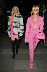KIMBERLY WYATT and ASHLEY ROBERTS Arrive at Pam & Tommy Premiere in London 01/31/2022