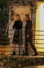 KIRSTEN DUNST and Jesse Plemmons Leaves Sunset Tower Hotel in West Hollywood 02/27/2022