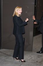 KIRSTEN DUNST Arrives at a Q&A Event in West Hollywood 02/22/2022