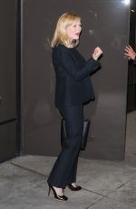 KIRSTEN DUNST Arrives at a Q&A Event in West Hollywood 02/22/2022