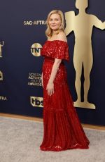KIRSTEN DUNST at 28th Annual Screen Actors Guild Awards in Santa Monica 02/27/2022