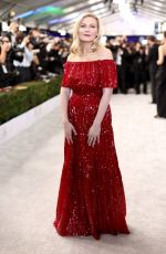KIRSTEN DUNST at 28th Annual Screen Actors Guild Awards in Santa Monica 02/27/2022