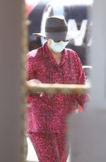 KRIS JENNER Arrives at Airport in Miami 02/22/2022