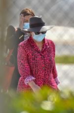 KRIS JENNER Arrives at Airport in Miami 02/22/2022