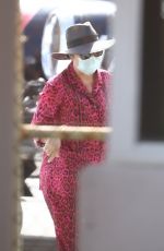 KRIS JENNER Arrives at Airport in Miami 02/22/2022