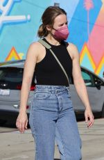 KRISTEN BELL in Tank Top and Denim Out in Los Angeles 02/12/2022