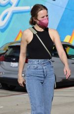 KRISTEN BELL in Tank Top and Denim Out in Los Angeles 02/12/2022