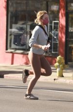 KRISTEN BELL Leaves Gym in Los Feliz 02/08/2022