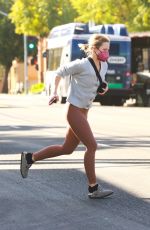 KRISTEN BELL Leaves Gym in Los Feliz 02/08/2022