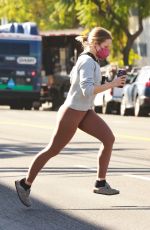 KRISTEN BELL Leaves Gym in Los Feliz 02/08/2022