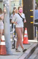 KRISTEN BELL Leaves Gym in Los Feliz 02/08/2022