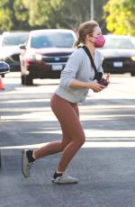 KRISTEN BELL Leaves Gym in Los Feliz 02/08/2022