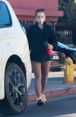 KRISTEN BELL Leaves Metamorphosis Studio in Los Feliz 02/23/2022
