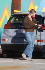 KRISTEN BELL Out and About in Los Angeles 02/07/2022