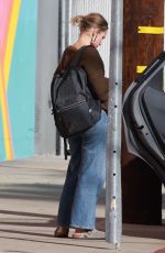 KRISTEN BELL Out and About in Los Angeles 02/07/2022