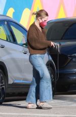 KRISTEN BELL Out and About in Los Angeles 02/07/2022