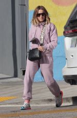 KRISTEN BELL Out and About in Los Angeles 02/22/2022