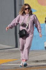 KRISTEN BELL Out and About in Los Angeles 02/22/2022