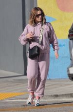 KRISTEN BELL Out and About in Los Angeles 02/22/2022