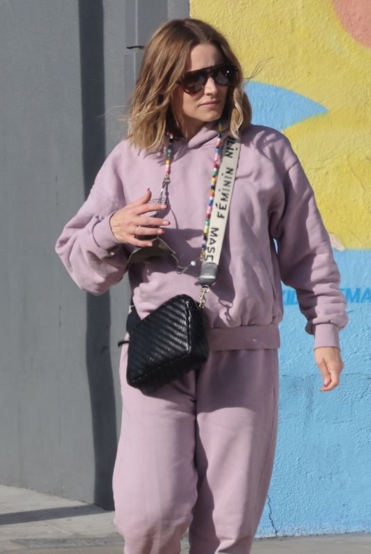 KRISTEN BELL Out and About in Los Angeles 02/22/2022