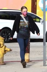 KRISTEN BELL Out and About in Los feliz 02/16/2022