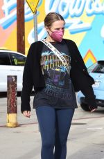 KRISTEN BELL Out and About in Los feliz 02/16/2022