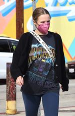 KRISTEN BELL Out and About in Los feliz 02/16/2022