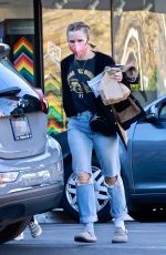 KRISTEN BELL Out in Studio City 02/02/2022