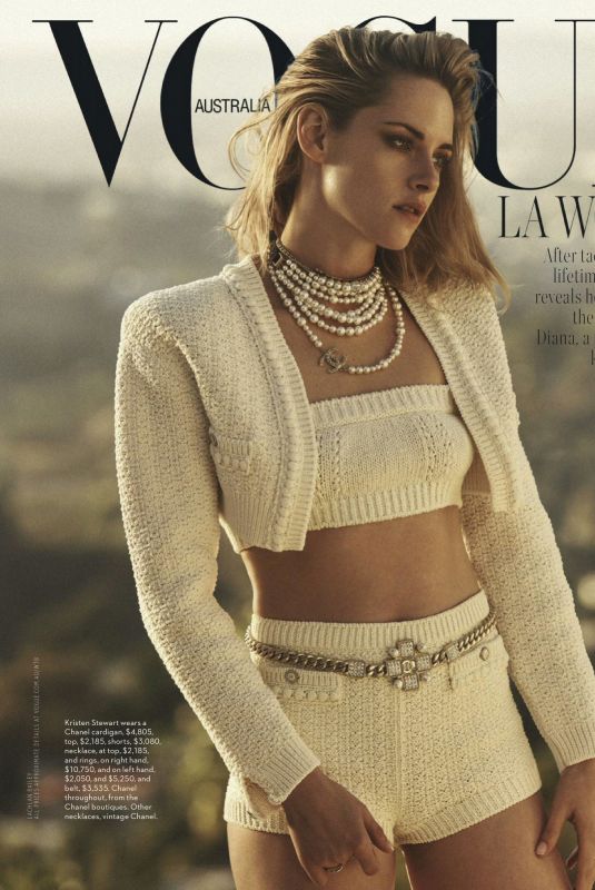 KRISTEN STEWART in Vogue Magazine, Asutralia February 2022