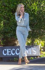 KRISTIN CAVALLARI Leaves Cecconi