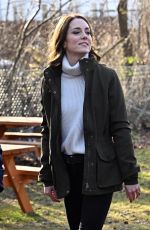 KATE MIDDLETON Visit Forest Kindergarten in Ballerup 02/23/2022