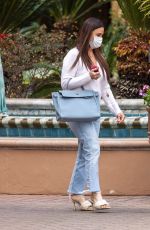 KYLE RICJARDS Leaves a Nails Salon in Beverly Hills 02/23/2022