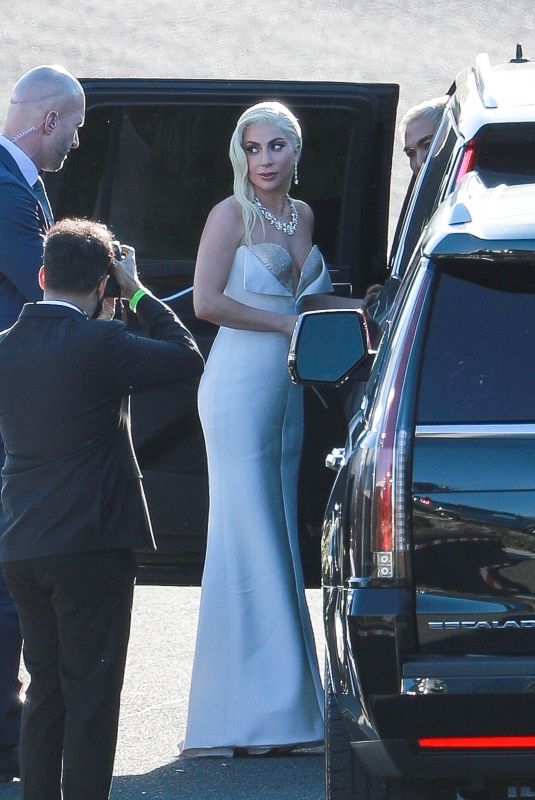 LADY GAGA Arrives at 2022 SAG Awards in Santa Monica 02/27/2022