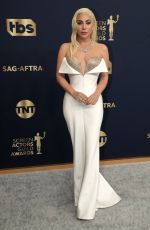 LADY GAGA at 28th Annual Screen Actors Guild Awards in Santa Monica 02/27/2022