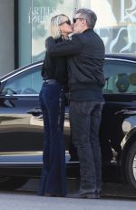 LAETICIA HALLYDAY and Jalil Lespert Out in Los Angeles 02/04/2022