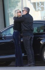 LAETICIA HALLYDAY and Jalil Lespert Out in Los Angeles 02/04/2022