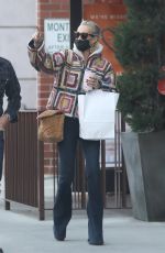 LAETICIA HALLYDAY Out Shopping in Beverly Hills 02/01/2022